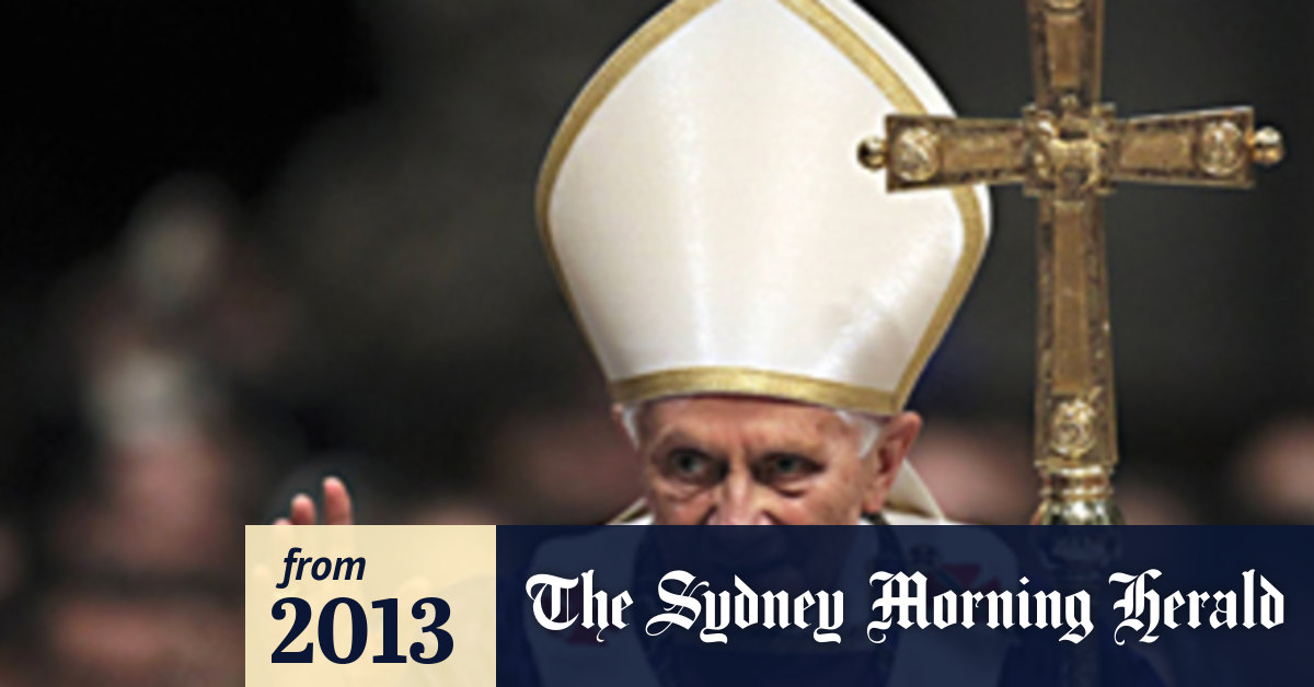 Vatican scandal cited in Pope resignation